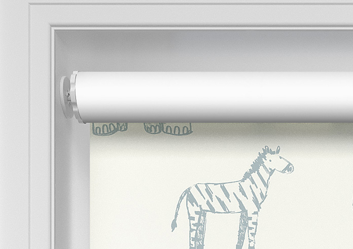 Zootime Sketch, Slate - Twist&Fit Roller Blind - Image 10
